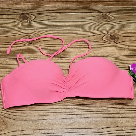 Breaking Waves Other - Swim Top Large Push up